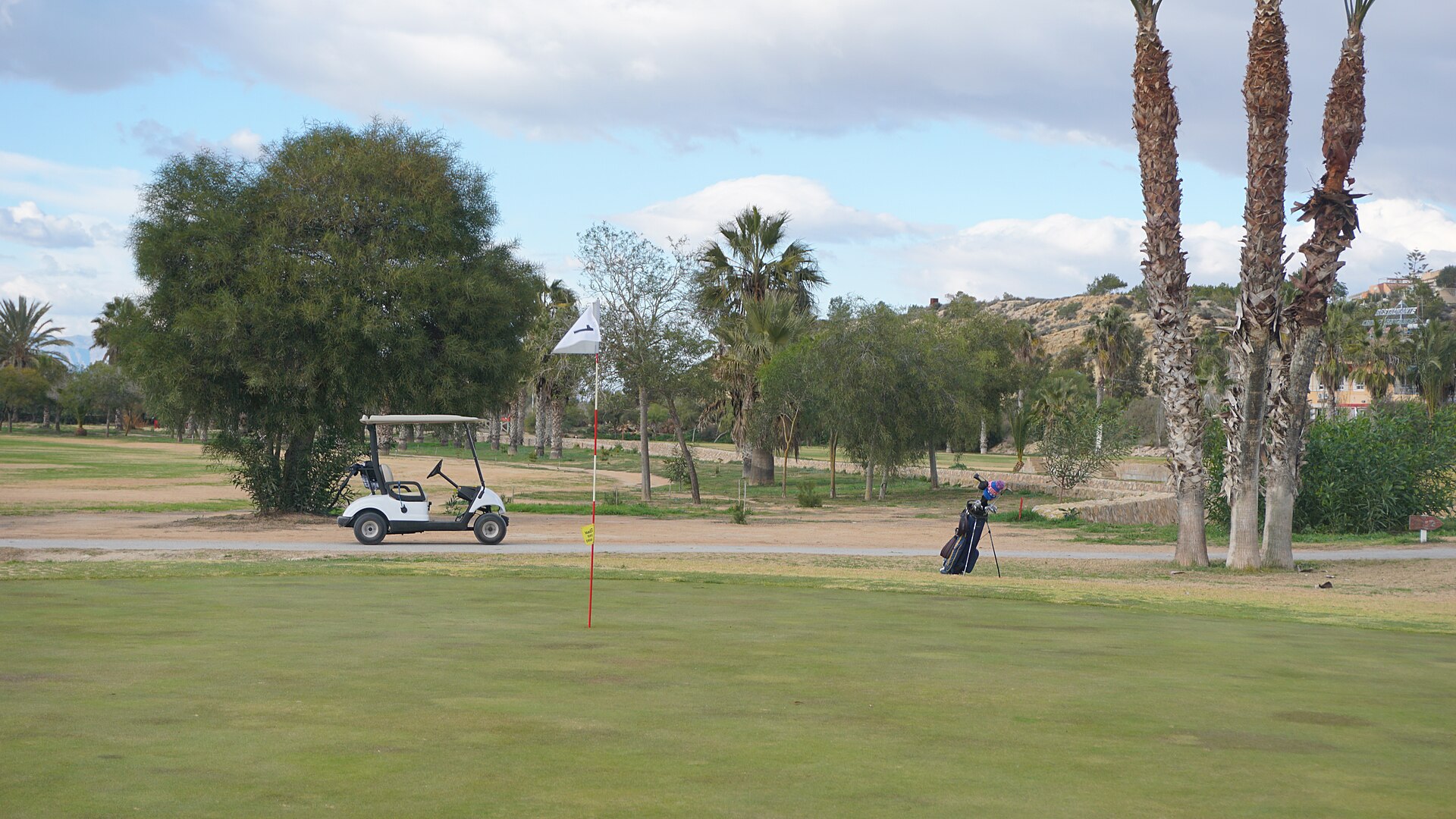 Campo de golf en la Costa Blanca cerca de Alicante